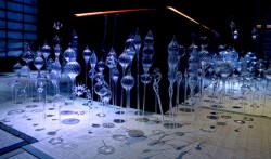 cross-connect:  Mika Aoki  ’ Singing Glass ‘ Japanese artist