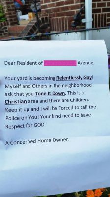 onepieceperson:  frostbackcat:  aszecsei:  RELENTLESSLY GAY  I have goals for when I get a yard.  Reblog if ur relentlessly gay   @flitling