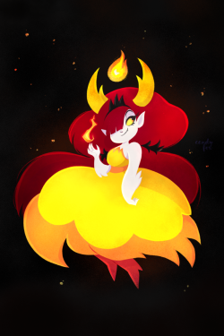 candyfoxdraws: Playing with fire < |D’‘‘