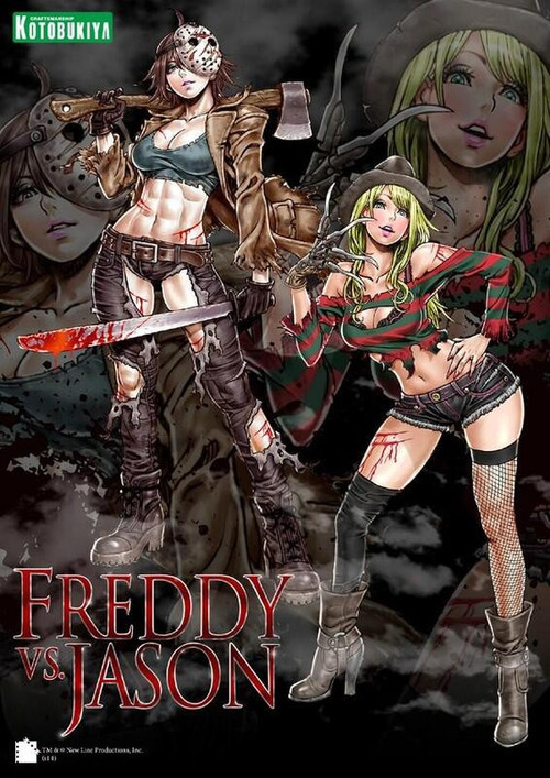 Statues "Freddy vs Jason"  Bishoujo by Kotobukiya !!