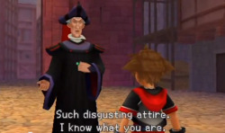 andieatplay:  Haha, remember that time Frollo basically called