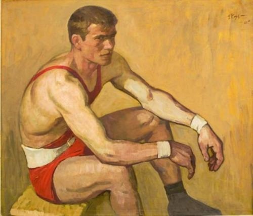fraternoviril:  Gerasim Artemovich Kirakozov - Portrait of Weightlifting