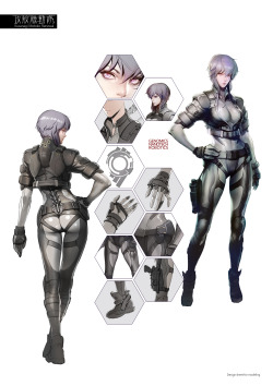 thereblarg:Ghost in the Shell: First Assault Concept Art