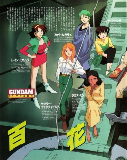animarchive:    Illustration for the 15th anniversary of Gundam