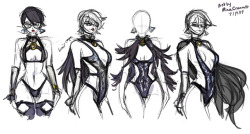 Here’s my Bayo swimsuit designs for Smash Beach #4 collab with