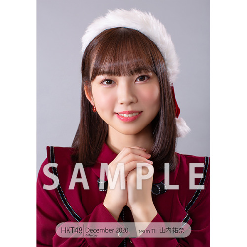 hkt48g:  Yamauchi Yuna - HKT48 Photoset December 2020 Vol. 1