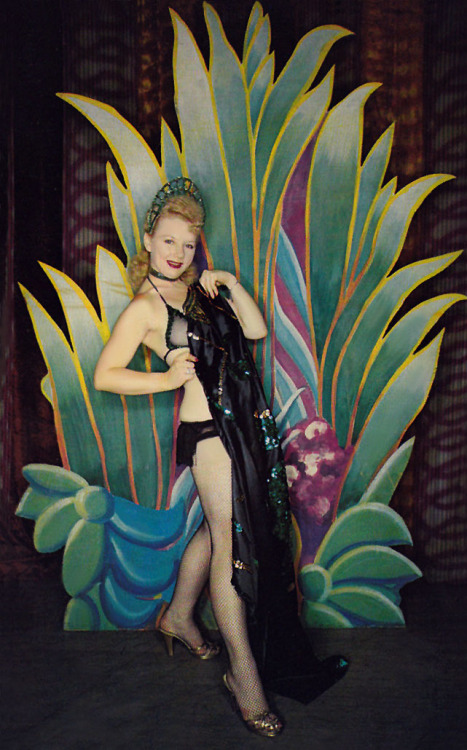 Kena Barry     From the ‘Burlesque Historical Company’ series of postcards..    