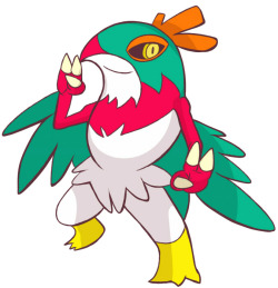 While most tend to see Hawlucha as a macho luchador, I seem to