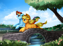 mylittleponyoficialg4:Comm: Running wild by pridark <3