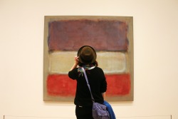 velveteennrabbit:  Rothko and I.