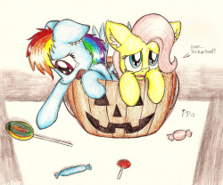 punk-pegasus:  Happy Halloween everyone! Keep reaching Dashie,