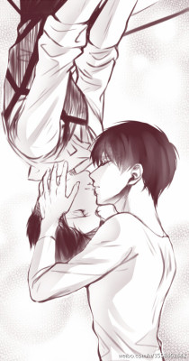 rivialle-heichou:  鳩鳩兔 With permission to repost, do not