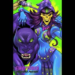 marcusthevisual:  Swaptober #6 Skeletor & Panthor #Marcusthevisual