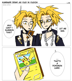 selephi:  @tomo-bon I love Pikachu boy from Boku no Yugioh Academia