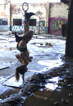 theropediary:  A shot from some abandoned warehouse fun in Philly