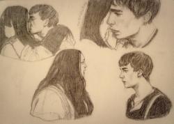 princefinnley:  soz for the bad quality, just some sketches from