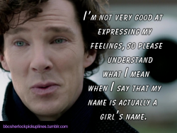 &ldquo;I&rsquo;m not very good at expressing my feelings, so please understand what I mean when I say that my name is actually a girl&rsquo;s name.&rdquo;