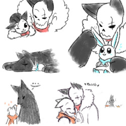 owosa:  Kitty!Sans month has started! So take this bunch of doodles