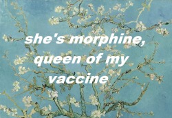 ahcantha:Breezeblocks Alt-J   // Almond Blossoms Vincent Van