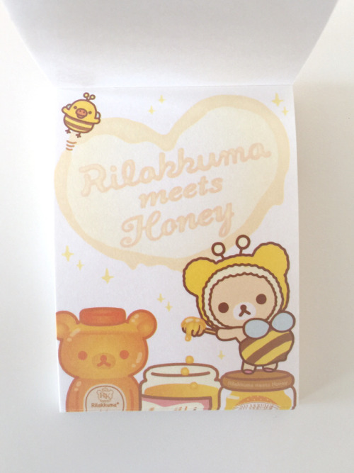 pescamaryan:  I love the Rilakkuma honey series! : )â™¡ find me here: pescamaryan  