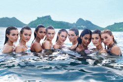 victoriassecret:The gang’s all here! Our first-ever tri-fold