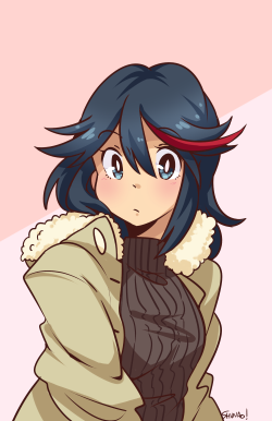 shunao:  casual ryuko commission   help support by becoming