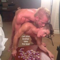 geekyfag77:  He’s going to take it anyway, so I might as well