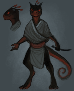 serpentwined:  I’m working on WIP ref for a new TES rp character