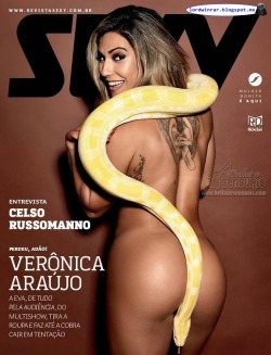 Veronica Araujo - Sexy Brasil 2015 Julio (38 Fotos HQ)Veronica Araujo desnuda en la revista Sexy Brasil 2015 Julio. Disfruta de las fotos de la musa del fitness VerÃ³nica Araujo, la rubia que actualmente interpreta a Eva en el programa &ldquo;Tudo Pela