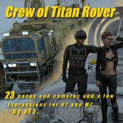 Another vehicle by petipet. ‘Sci-Fi Rover: Titan’