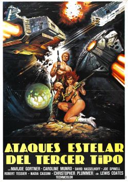 theactioneer:  Spanish poster for Starcrash (Luigi Cozzi, 1978)