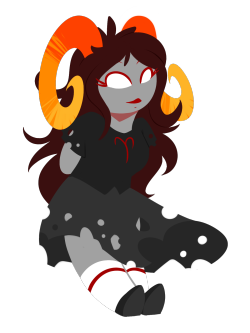 A cute Aradia for the Drawpile at @homestuckartists =DRedBubble