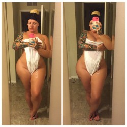 elkestallion:  Good morning…#thickthursday #thick #curves #Elke