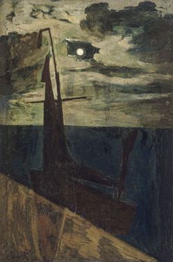 amare-habeo:Constant Permeke (Belgian, 1886-1952) - Moonlight