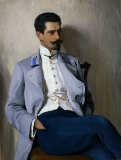 1904 Nikolay Bogdanov-Belsky - Portrait of K.A. Gorchakov