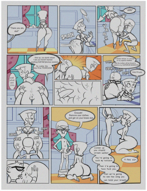 whargleblargle:  The sketch for a short MandarkXDexter’s Mom comic I did in a cartoony style.Don’t forget to click that heart and then come support me on patreon!https://www.patreon.com/whargleblargleYes, I am open for commission.Check my blog to