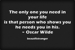 Always. Never be someone’s second choice.