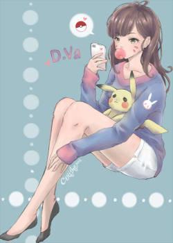 cerithe:  D.Va | Pokemon GO. 