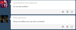 askderpyscientist:  That muffin only lasted 3 minutes.  x3 Oh,