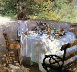 allegoryofart:  Breakfast, Hanna Pauli, 1887