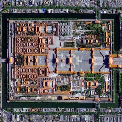 dailyoverview:   The Forbidden City in Beijing, China was built