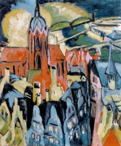 Ernst Ludwig Kirchner (Aschaffenburg 1880 - Davos 1938); Frankfurt