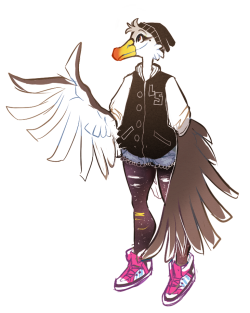 adriofthedead:  hootadoodle:  i’ve become an albatross!   CUTEEE