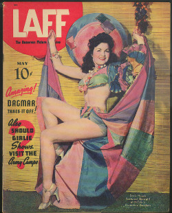 Doris Houck is featured on the cover of a 40’s-era issue