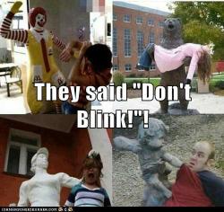 danfemwrestlingfan:  The Weeping Angels are everywhere! 