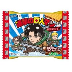 snkmerchandise:  News: SnK x LOTTE Bikkuriman Chocolates Original