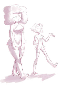 bunnyofcpz:  See any difference?When they first met, Pearl was