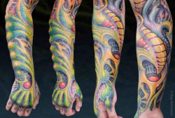 tattotodesing:  Colorful Tattoo Arm Hand  - http://goo.gl/BC2Kuc