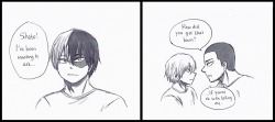 usa-chins:  Part 2  A comic I doodled after the U.A & Shiketsu