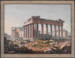 thegetty:  The Acropolis 200 years ago, as seen by chroniclers